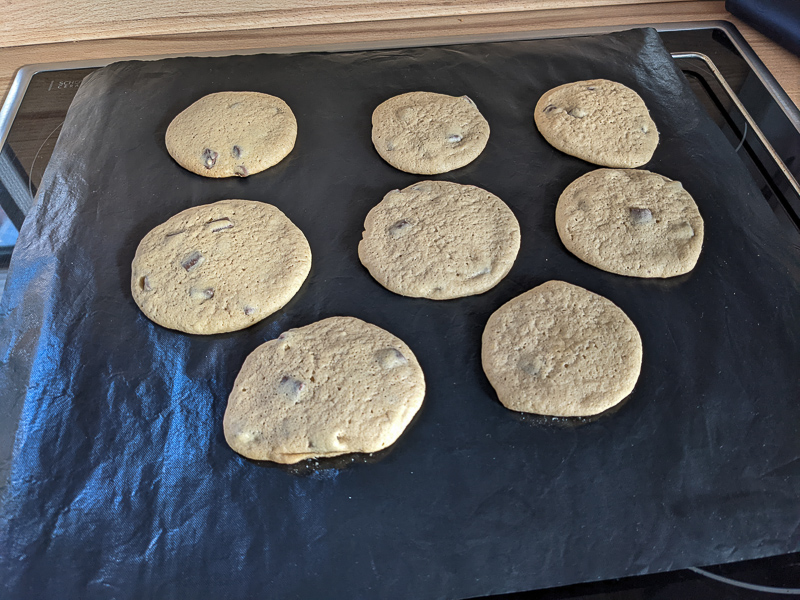 Helle Schoko Cookies